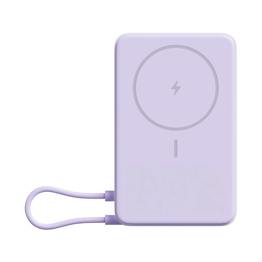 [84146] Портативный внешний аккумулятор Xiaomi Magnetic Power Bank 10000 with Built-in Stand Purple