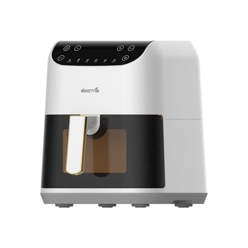[74328] Аэрофритюрница Deerma Air Fryer DEM-KZ130W Белый/Черный