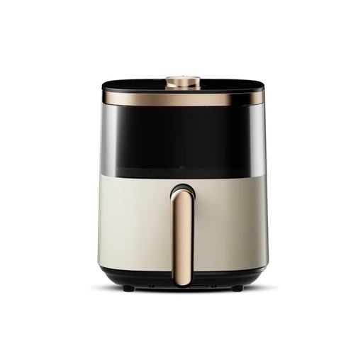 [75588] Аэрофритюрница Deerma Air Fryer DEM-KZ30W Черный/Золотой